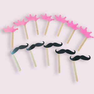 Gender Reveal Team Boy and Team Girl for Voting Games and Party Game